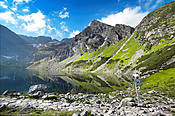 Czarny Staw Gąsienicowy  - Tatry Polskie