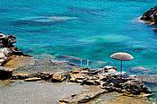 Grecja - wyspa Rodos, plaże Faliraki