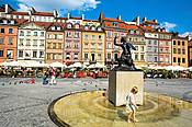 Warszawa - Syrenka na Rynku Starego Miasta