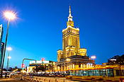Warszawa - Pałac  Kultury i Nauki