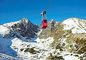 Kolejka linowa na Łomnicę - Tatry Słowackie