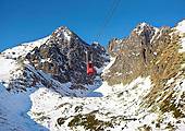 Kolejka linowa na Łomnicę - Tatry Słowackie