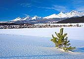 Panorama Tatr z okolic Smokowca - Tatry Słowackie