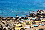 Grecja - wyspa Rodos, plaże Faliraki