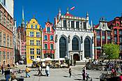 Gdańsk - Długi Targ i Dwór Artusa