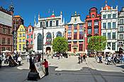Gdańsk - Długi Targ i Dwór Artusa