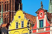 Gdańsk - kamienice na Długim Targu