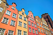 Gdańsk - kamienice na Długim Targu