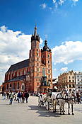 Kraków - Rynek Główny, Kościół Mariacki