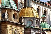 Kraków - detale architektoniczne Katedry na Wawelu