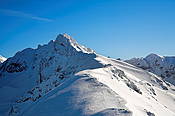 Widok z Kasprowego w kierunku Świnicy - Tatry Polskie