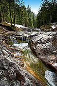Potok w Dolinie Białego  - Tatry Polskie