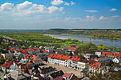 Kazimierz Dolny - panorama miasta z Góry Trzech Krzyży
