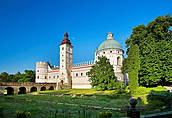 Krasiczyn - renesansowo-manierystyczny Zamek Krasickich