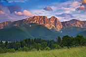 Widok na Giewont ze stoków Gubałówki   - Tatry Polskie