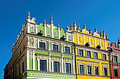 Zamość - kamienice na Rynku
