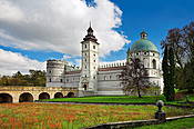 Krasiczyn - renesansowo-manierystyczny Zamek Krasickich