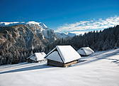 Szałasy na Polanie Stoły - Tatry Polskie