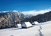 Szałasy na Polanie Stoły - Tatry Polskie