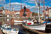 Gdańsk - port nad Motławą