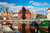Gdańsk - port nad Motławą