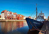 Gdańsk - port nad Motławą