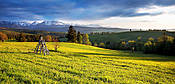 Widok z Podhala na Tatry