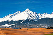 Panorama Tatr z okolic Smokowca - Tatry Słowackie