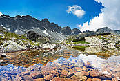 Staw w dolinie Staroleśnej - Tatry Słowackie