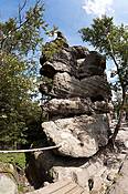 Szczeliniec, formy skalne - Góry Stołowe