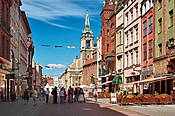 Toruń - ulica na Starym Mieście
