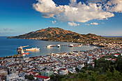 Grecja - wyspa Zakinthos, panorama miasta Zakinthos