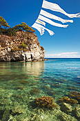 Grecja - wyspa Zakinthos, plaża na Agios Sostis