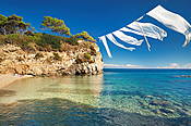 Grecja - wyspa Zakinthos, plaża na Agios Sostis
