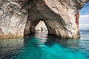Grecja - wyspa Zakinthos, Blue Caves