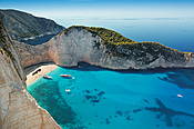 Grecja - wyspa Zakinthos, Zatoka Wraku (Shipwreck)