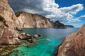 Grecja - wyspa Zakinthos, zachodnie wybrzeże