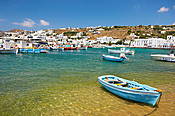 Grecja - wyspa Mykonos, port w Mykonos