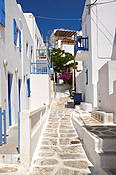 Grecja - wyspa Mykonos, uliczki na starym mieście w Mykonos