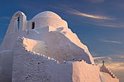Grecja - wyspa Mykonos, kościół  Panagia Paraportiani w Mykonos