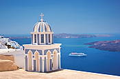 Grecja - wyspa Santorini, Firostefani