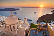 Grecja - wyspa Santorini, Fira