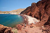 Grecja - wyspa Santorini, Red Beach
