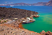 Grecja - wulkaniczna wyspa Nea Kameni  /Archipelag Santorini/