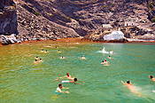 Grecja - wyspa Nea Kameni, gorące źródła /Archipelag Santorini/