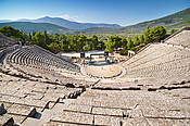 Grecja, Peloponez - Amfiteatr w Epidauros