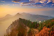Widok z Trzech Koron - Pieniny