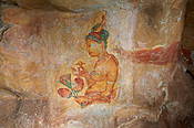 Sri Lanka, Sigiriya - malowidła naskalne (UNESCO)
