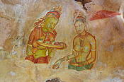 Sri Lanka, Sigiriya - malowidła naskalne (UNESCO)