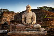 Sri Lanka, Polonnaruwa, pozostałości dawnej stolicy